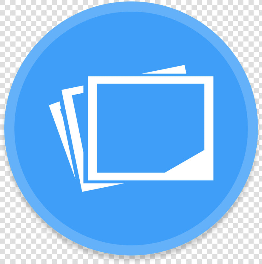 Ui System Apps By Blackvariant   Gallery Icon Png Blue  Transparent PngTransparent PNG