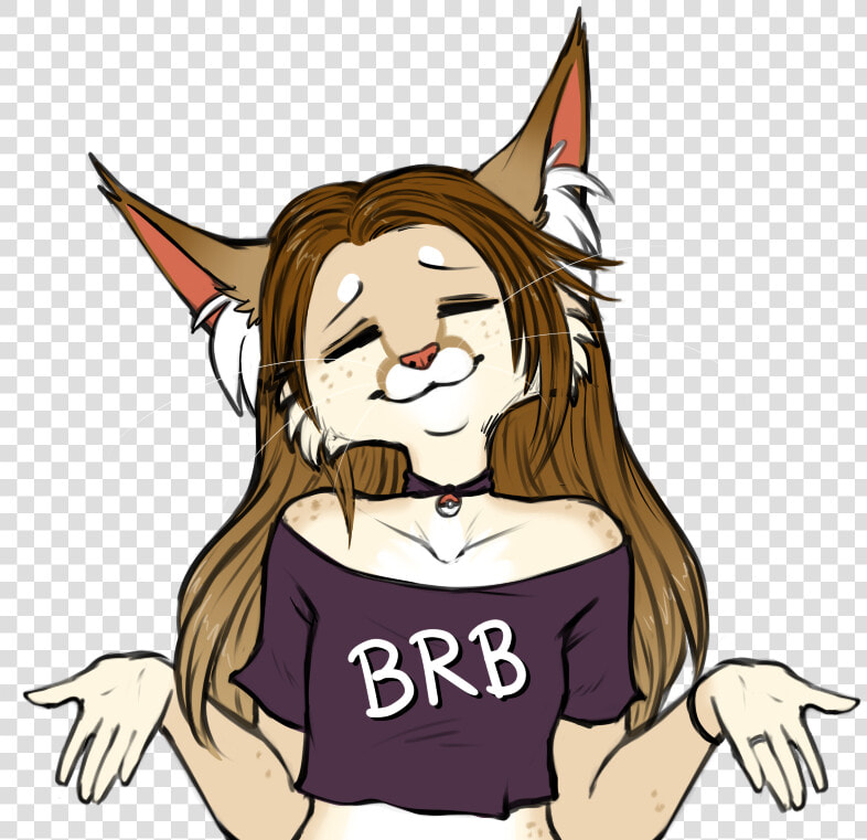 Brb   Cartoon  HD Png DownloadTransparent PNG