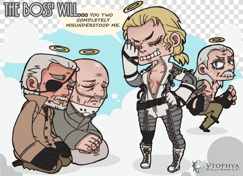 ﻿the Boss1 Will You Two Completely Misunderstood Me   Big Boss The Joy  HD Png DownloadTransparent PNG