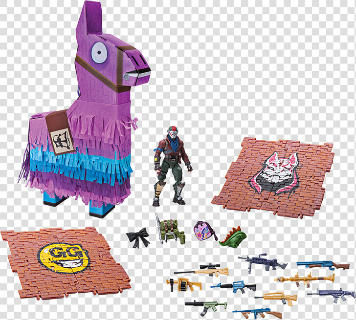 Fortnite Llama Loot Pinata   Fortnite Action Figures Llama  HD Png DownloadTransparent PNG