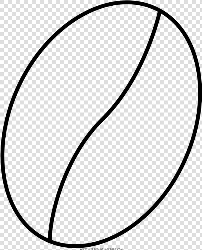 Clipart Transparent Bean Drawing Coloring Page   Coffee Bean Drawing Png  Png DownloadTransparent PNG