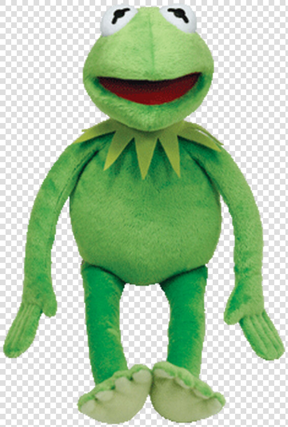 Ty Bean Buddies Muppets Kermit The Frog 13 inch Plush   Kermit The Frog Soft Toy  HD Png DownloadTransparent PNG