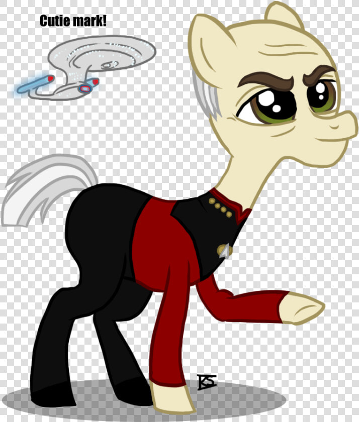 Glamourkat  Jean luc Picard  Ponified  Safe   Discord My Little Pony  HD Png DownloadTransparent PNG