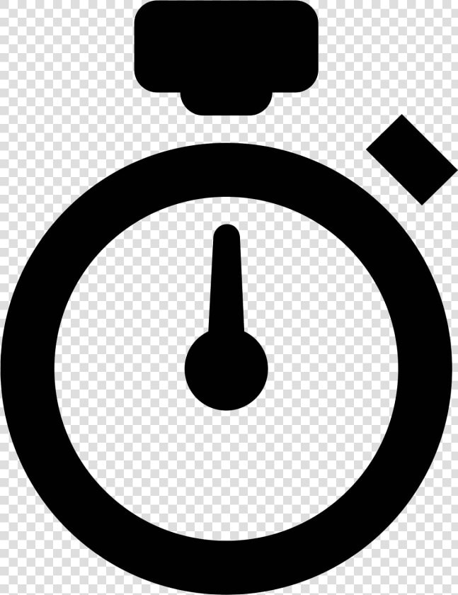 Clock Icon Png Transparent   Stopwatch Icon Black  Png DownloadTransparent PNG