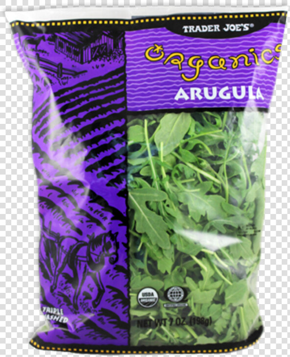 32591 Organic Arugula450   Trader Joe  39 s Baby Arugula  HD Png DownloadTransparent PNG