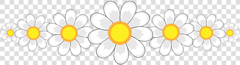 Flower  Framework  Flowers  Spring  Marguerite  White   Circle  HD Png DownloadTransparent PNG