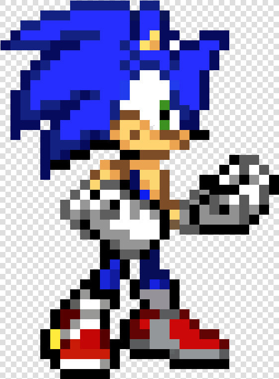 Sonic Advance Sonic Sprite  HD Png DownloadTransparent PNG