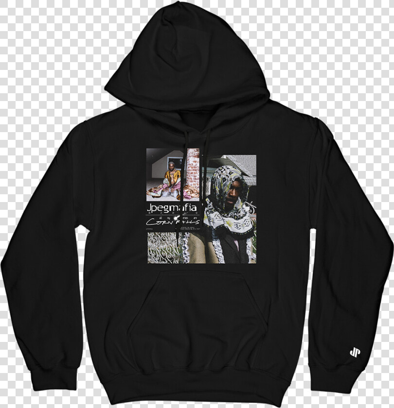 Cornballs Hoodie   Black   G Herbo Ptsd Hoodie  HD Png DownloadTransparent PNG