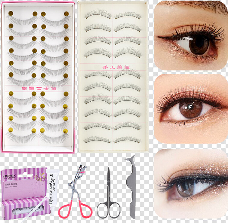 False Eyelashes 216 Female Thick Simulation Handmade   Eyelash Extensions  HD Png DownloadTransparent PNG