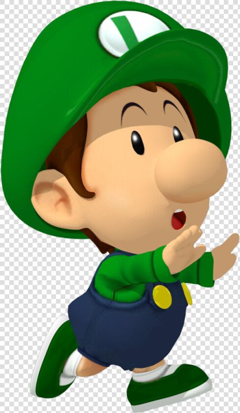 Baby Luigi Transparent   Png Download   Mario Bros Baby Luigi  Png DownloadTransparent PNG