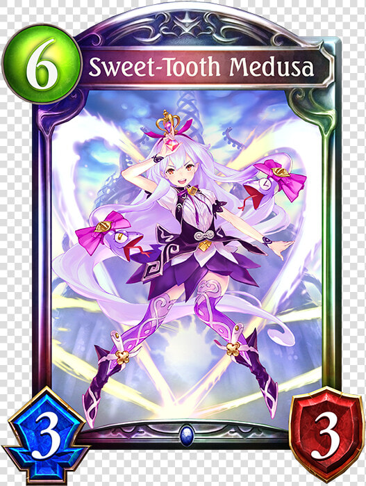 Sweet Tooth Medusa Shadowverse   Png Download   Shadowverse Sweet Tooth Medusa  Transparent PngTransparent PNG