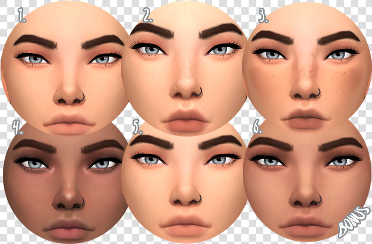 Top 5 Skin Overlays Jogo The Sims 4  The Sims 4 Skin    Sims 4 Smooth Skin Overlay  HD Png DownloadTransparent PNG