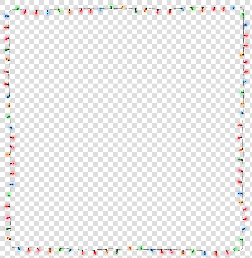 Christmas Light Border Png   Christmas Lights Frame Png  Transparent PngTransparent PNG