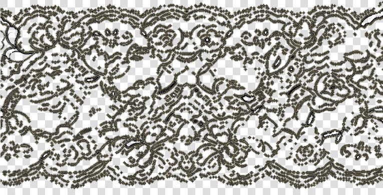 Black Lace Pattern   Transparent Lace Banner  HD Png DownloadTransparent PNG