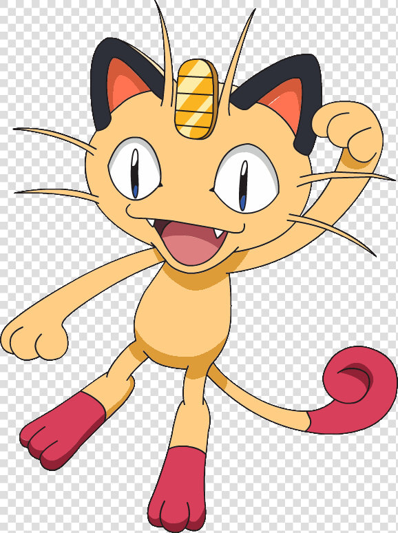 Misty And Golduck   Meowth In Pokemon  HD Png DownloadTransparent PNG