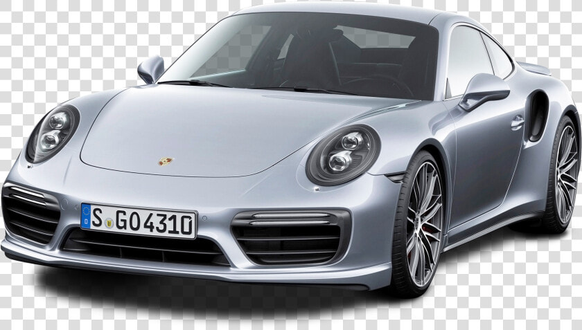 Porsche 911 Turbo Silver Car Png Image  Transparent PngTransparent PNG