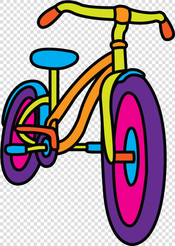 Bicycle Clipart Simple Bike   Bike Drawing Kids  HD Png DownloadTransparent PNG