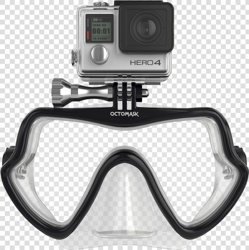 Gopro Clip Scuba Mask   Gopro Mask  HD Png DownloadTransparent PNG