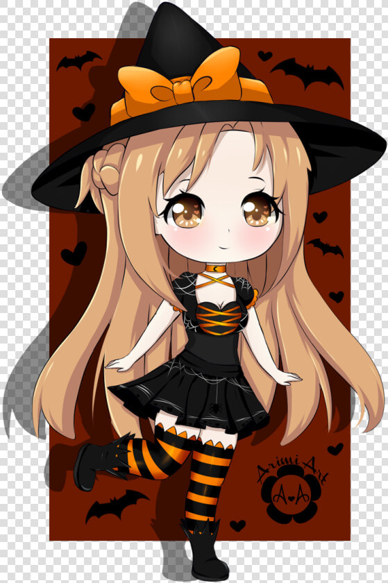 Transparent Tokyo Ghoul Chibi Png   Anime Chibi Witch Hat  Png DownloadTransparent PNG