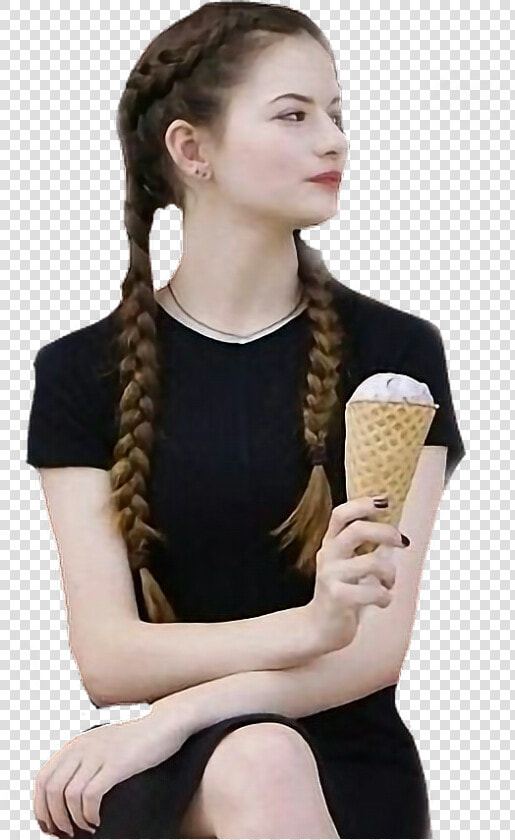  mackenziefoy   Sitting  HD Png DownloadTransparent PNG