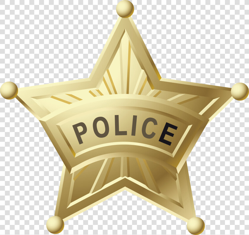 Transparent Policia Png   Police Star Badge  Png DownloadTransparent PNG