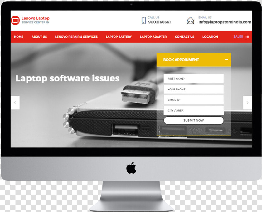 Lenovo Service Center Pune   Imac Desktop  HD Png DownloadTransparent PNG