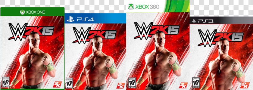 Wwe2k15 covers   Cover Wwe 2k15 Ps4  HD Png DownloadTransparent PNG