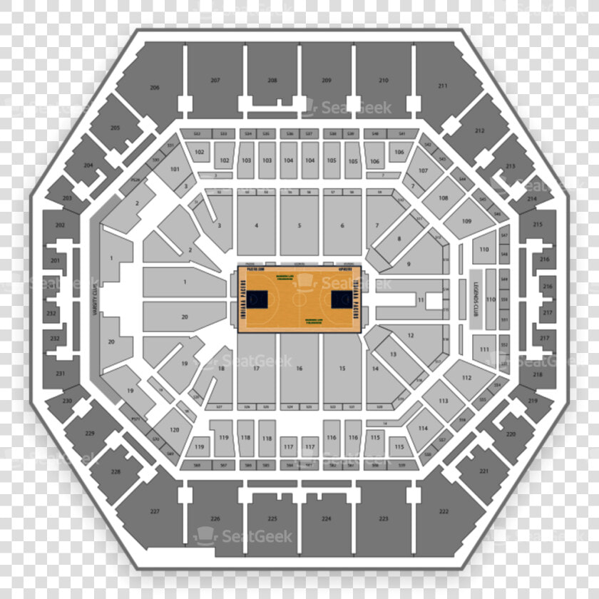 Bankers Life Fieldhouse Seating Section 208  HD Png DownloadTransparent PNG