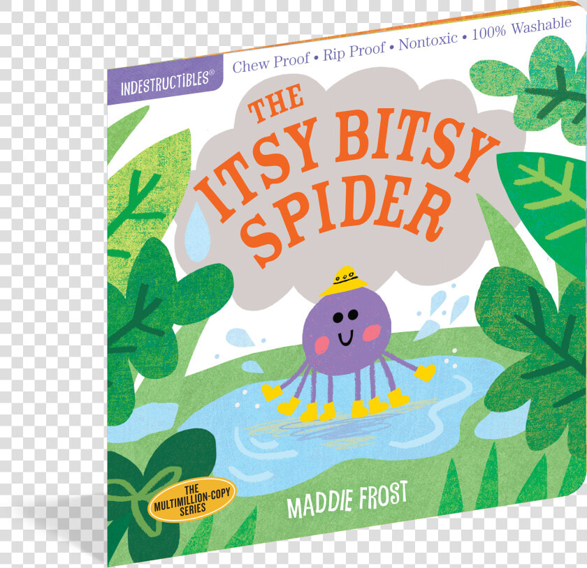 Cover   Indestructibles Itsy Bitsy Spider  HD Png DownloadTransparent PNG