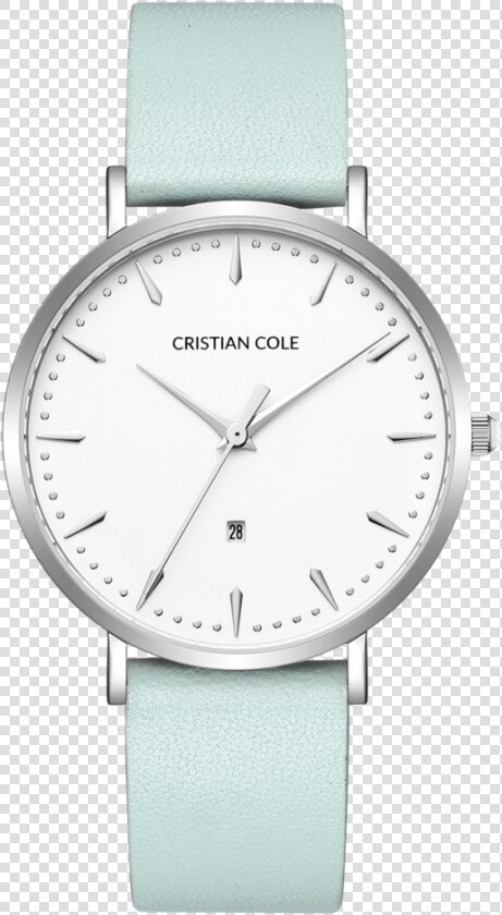 Posh   Mint   Cristian Cole   Analog Watch   Analog Watch  HD Png DownloadTransparent PNG