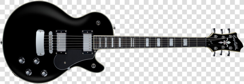 Musicalexbarcelona Com Hagstrom Swede Black iii   Gibson Les Paul Paul Landers Signature  HD Png DownloadTransparent PNG