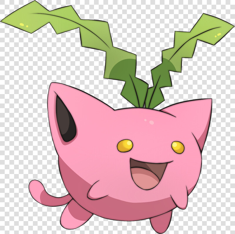 Shiny Hoppip Pok U00e9dex Stats Moves Evolution Locations   Hoppip Pokemon  HD Png DownloadTransparent PNG