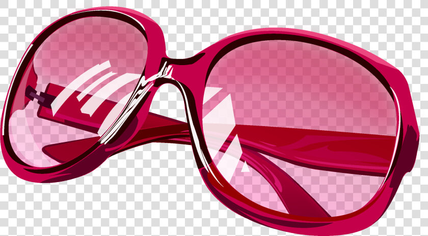 Transparent Pink Sunglasses Png   Shiny Sunglasses Vector  Png DownloadTransparent PNG