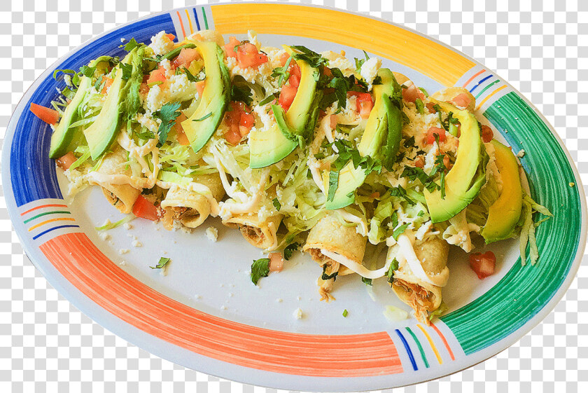 Flautas   Caesar Salad  HD Png DownloadTransparent PNG