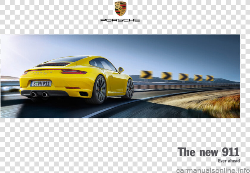 Porsche 911 Carrera 4s 2015  HD Png DownloadTransparent PNG