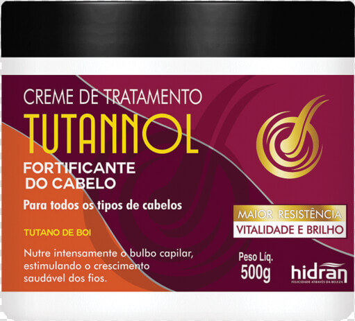 Máscara Tutannol Fortificante Do Cabelo 500g   Graphic Design  HD Png DownloadTransparent PNG