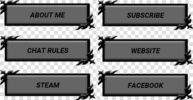 Darkgrey Twitch Panels   Sign  HD Png DownloadTransparent PNG