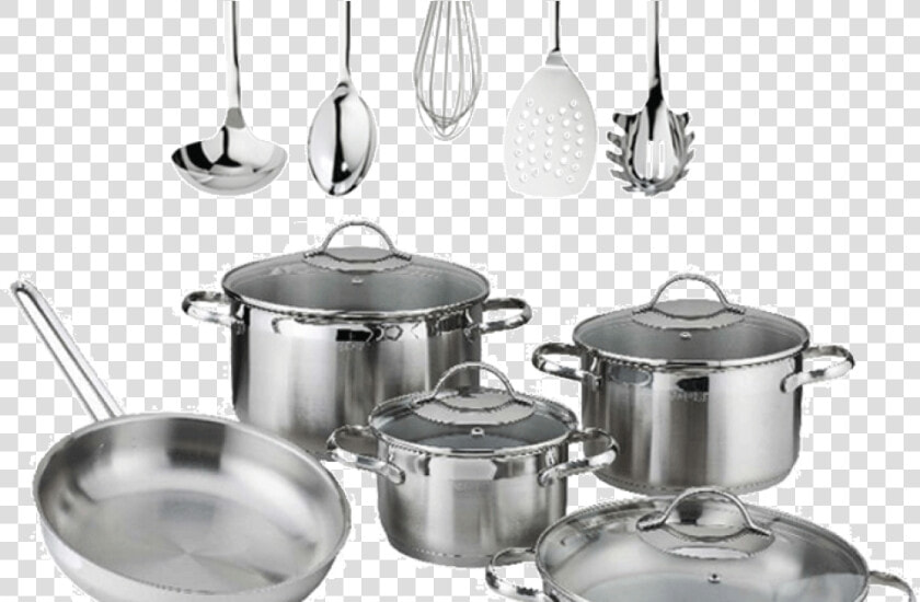 Silver Kitchen Items Png   Png Download  Transparent PngTransparent PNG