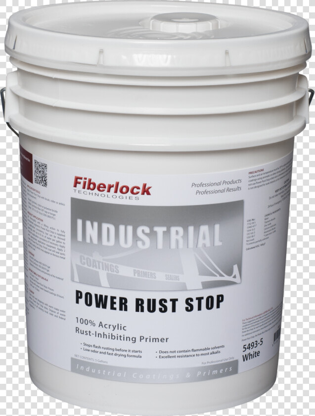 Five Gallon Fiberlock Power Rust Stop  HD Png DownloadTransparent PNG