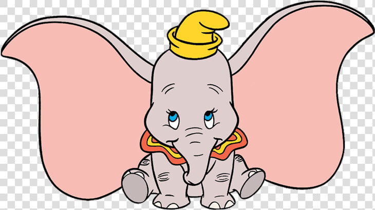 Dumbo Drawing Cartoon   Dumbo Clipart  HD Png DownloadTransparent PNG