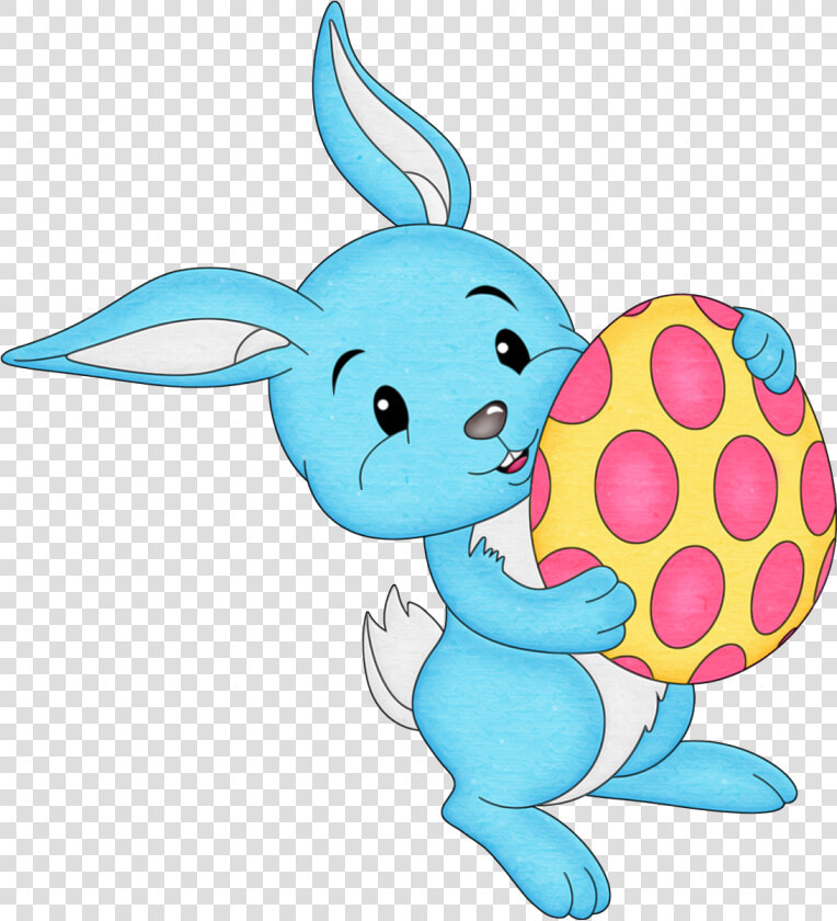 Blue Bunny Clip Art   Easter Bunny Without Background  HD Png DownloadTransparent PNG