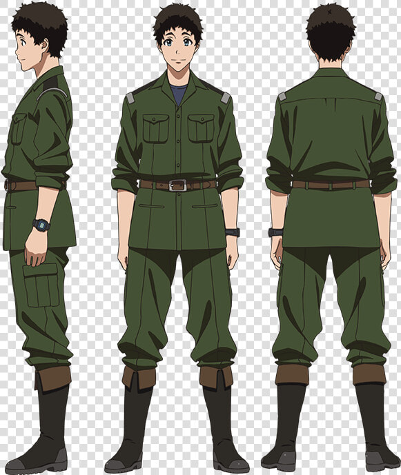 Koshikawa Shouhei Left Front Back   Argevollen  HD Png DownloadTransparent PNG