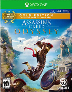 Assassin S Creed Odyssey   Assassins Creed Odyssey Gold Edition Xbox One  HD Png DownloadTransparent PNG