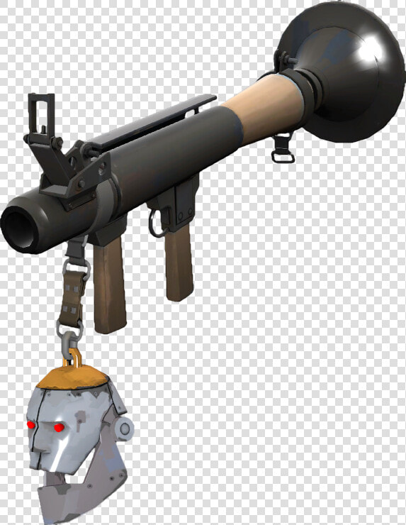 Silver Botkiller Rocket Launcher Photo   Tf2 Carbonado Botkiller Rocket Launcher Mk  HD Png DownloadTransparent PNG