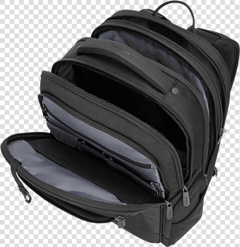 Intuitive Organization   Targus Corporate Traveller Backpack 15 4 Ballistic  HD Png DownloadTransparent PNG