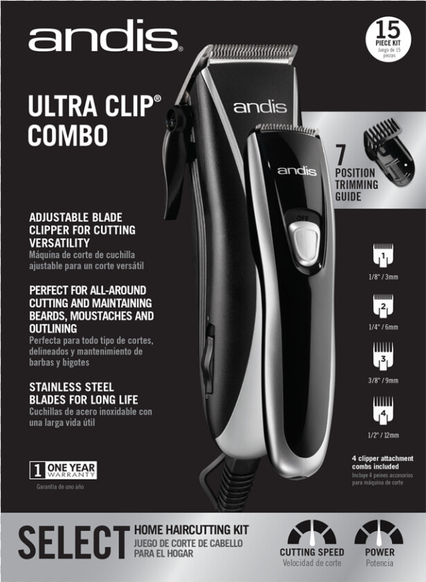 Andis Ultra Clip Combo  HD Png DownloadTransparent PNG