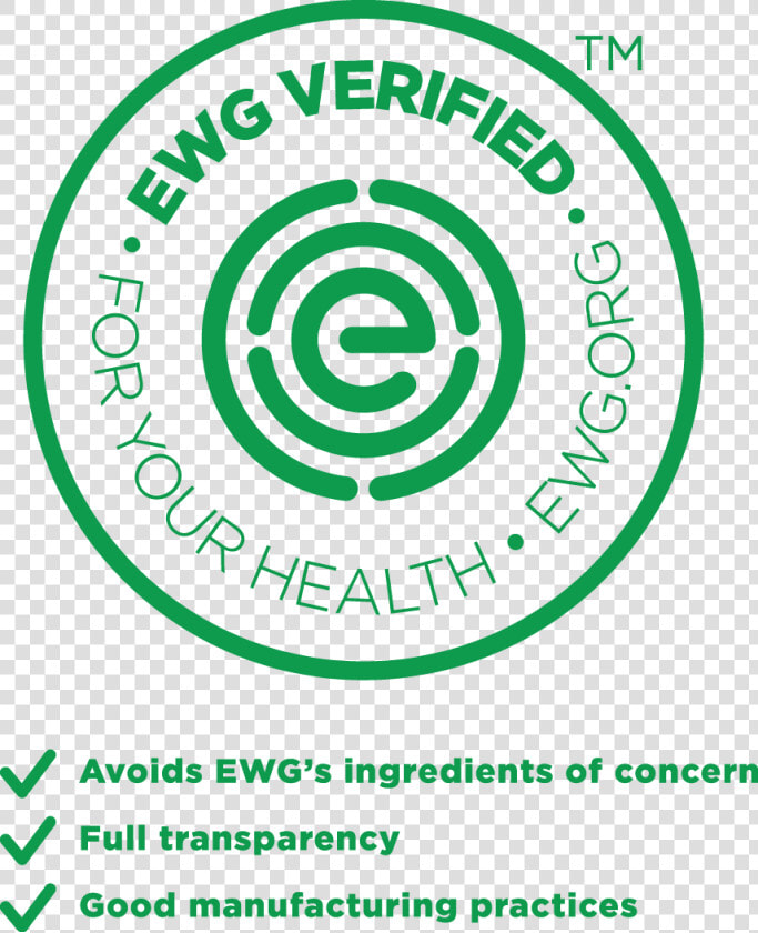 Ewg Verified Product   Circle  HD Png DownloadTransparent PNG