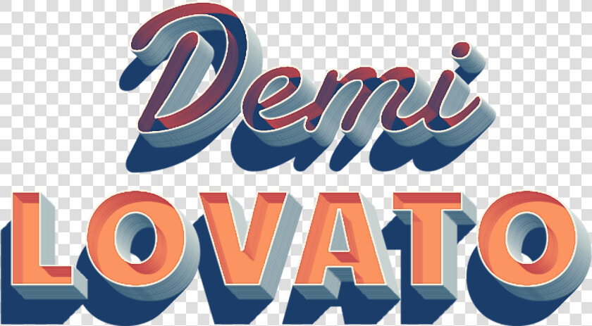 Demi Lovato Name Logo Png   Demi Lovato Logo Png  Transparent PngTransparent PNG