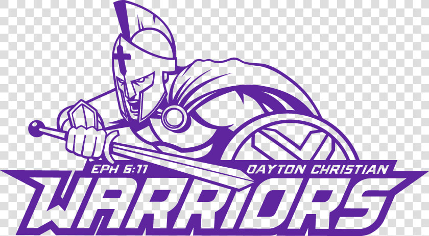 Transparent Christian Warrior Clipart   Dayton Christian Warriors  HD Png DownloadTransparent PNG