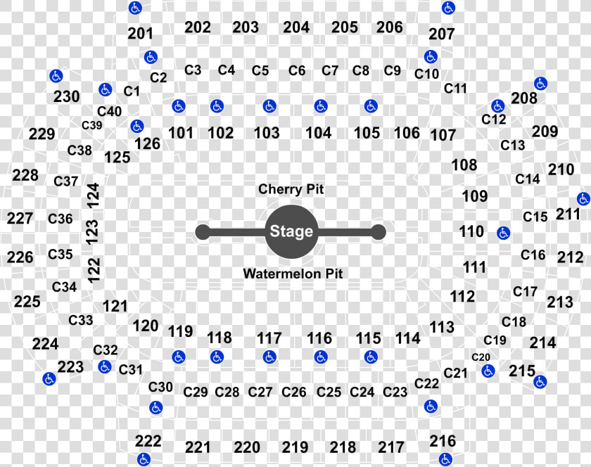 Xcel Energy Dude Perfect Seating Chart  HD Png DownloadTransparent PNG